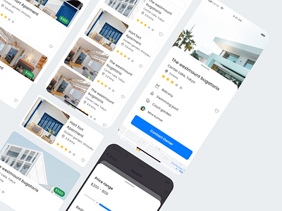 NextHome (Concept) app design concept figma nexthome property listing ui