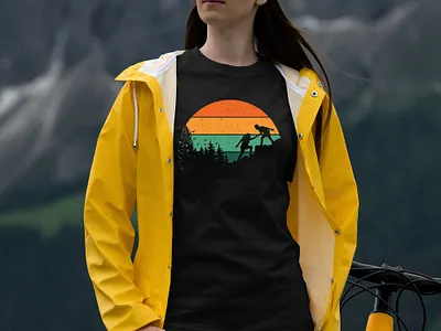 Vintage Climbing adventure t shirt design adventure t shirt