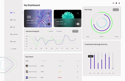 Dashboard Design Concept ui