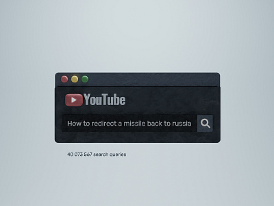 Search query 3d blender clay design render russia russian federation ukraine visualisation war war in ukraine youtube