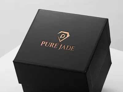 PURE JADE brand design brand identity branding illustration logo logo design logo folio