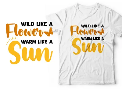 Sunflower t shirt design Bundle for pod business sunflower