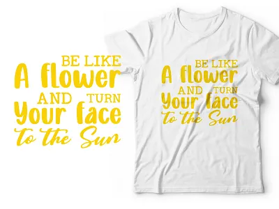 Sunflower t shirt design Bundle for pod business sunflower
