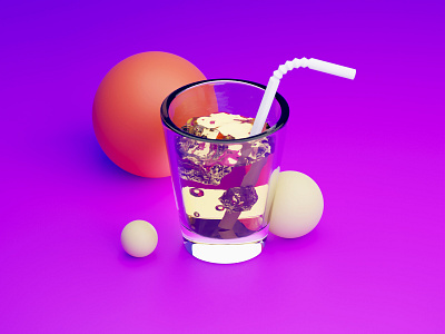 3D Drink 3d alcohole blender drink life