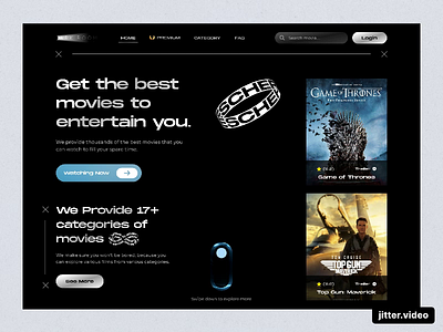 Dark Room - Movie Streaming cinema cinema app cinema dashboard cinema streaming dashboard imdb interface live streaming movie streaming product design streaming streaming app streaming web tv show ui uiux ux web app website website design