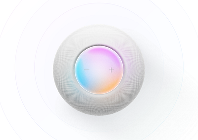 Apple HomePod Mini Design appicon apple branding design homepod icon illustration ios logo product sketch skeuomorphic