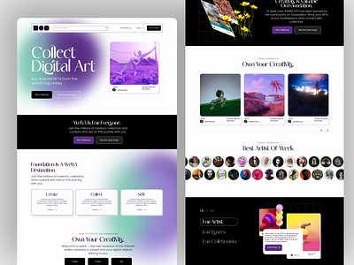 Here's a Landing page for my DailyChallenge. 3d adobe animation branding design figma graphic design hero section illustration landing page logo motion graphics ui ux web website
