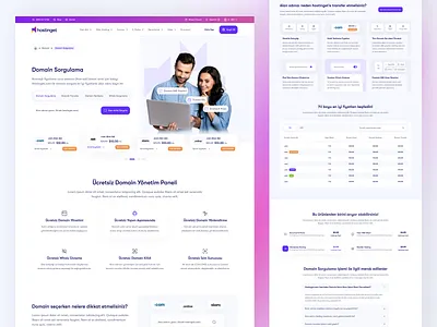 Hostinget - Domain Names domain hosting hosting company hosting service hosting template inspiration inspirational landing landing design landing page landing page design landingpage pricing pricing page pricing plan pricing plans pricing table pricing tables ui design website
