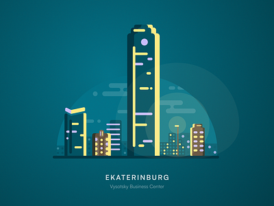 City — Vysotsky Business Center architecture branding business center city design ekaterinburg figma figma art graphic design illustration illustrator landscape logo shape vector vector art vysotsky yekaterinburg высоцкий екатеринбург