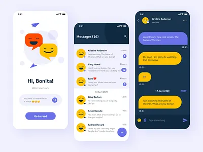 Message app app chat coonnect home message
