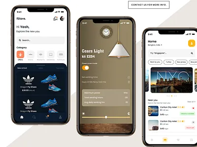 Creative Ideas - Application UI's clean ui design mobile ui ui design ux