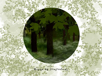 Digital art branding design illustration vector