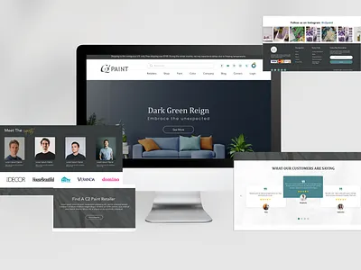 Interior Paints | Website UI Design creative design design figma paint website ui uidesign uiux ux webdesign website