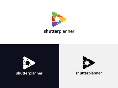 Shutter Planner branding graphic design logo ui