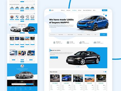 Car Trade website 3d animation branding car sell cur buy graphic design logo motion graphics reviews and car ... ui