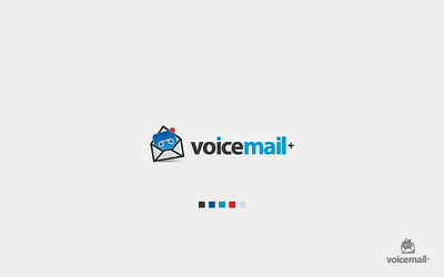 Voicemail+ abstract brand identity branding design flat graphic design illustrator logo logo design logo maker mail minimal modern pictorial simple unique voicemail wordmark