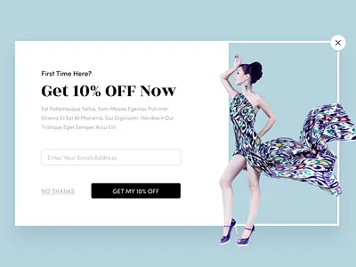 Daily UI #016 | Pop-Up / Overlay dailyui pop up pop up overlay web design