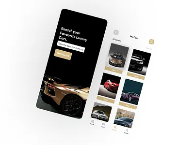 Luxury car Ui Design 2d 3d design designer dribble graphic designer graphic designing illustration logo ui