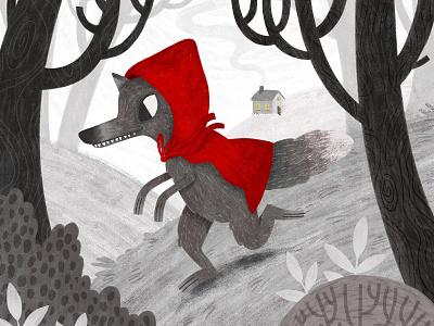 Down in the woods... book illustration character design childrens book digital drawing illustration illustrator nature drawing
