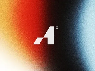 A Letter logo design