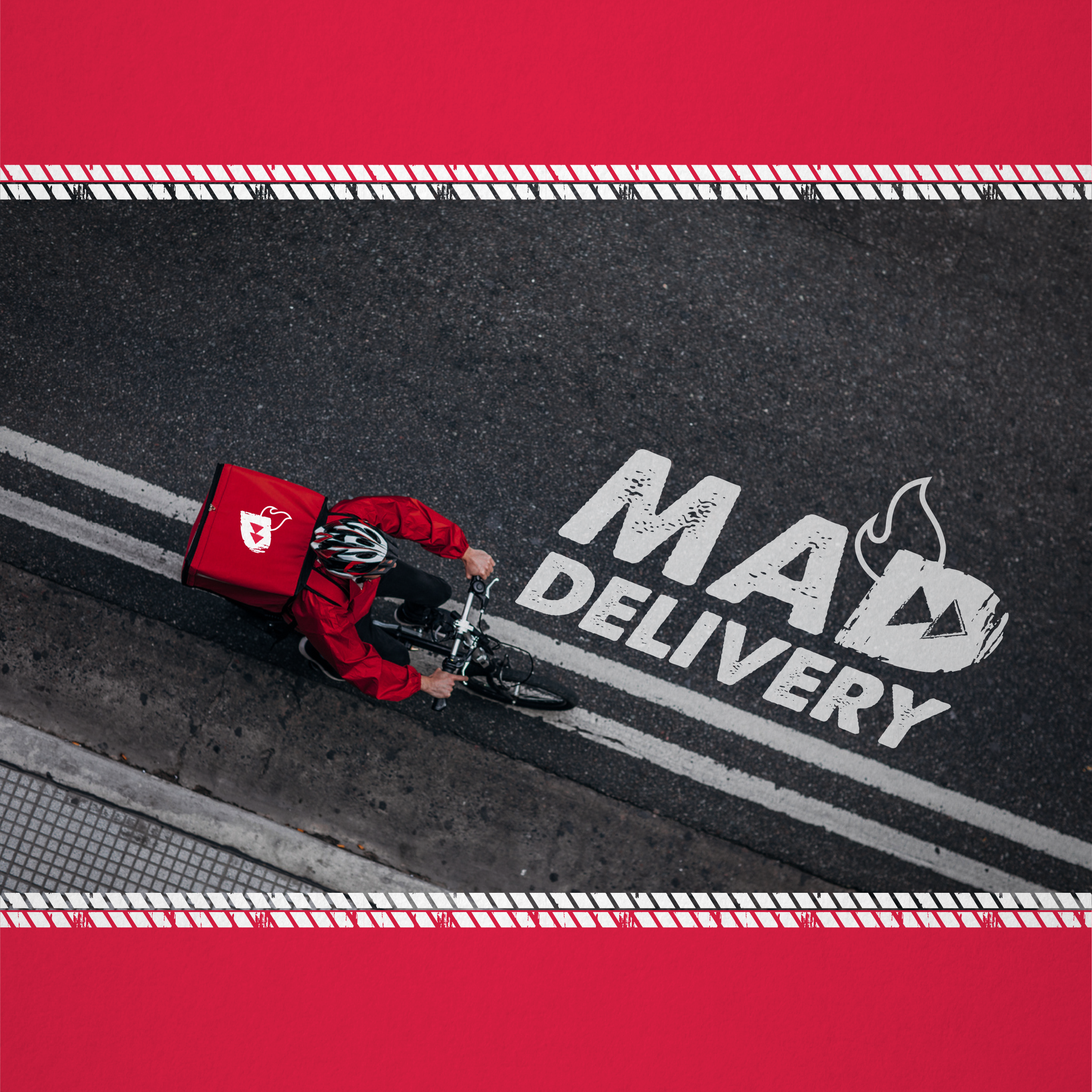 MAD Delivery - Brand Identity brand identity branding design graphic design illustration logo logo design logo mark vector