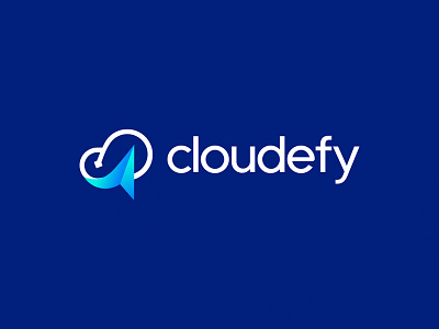 Cloudefy Brand Identity 3d branding design graphic design illustration logo mockup ui ux vector