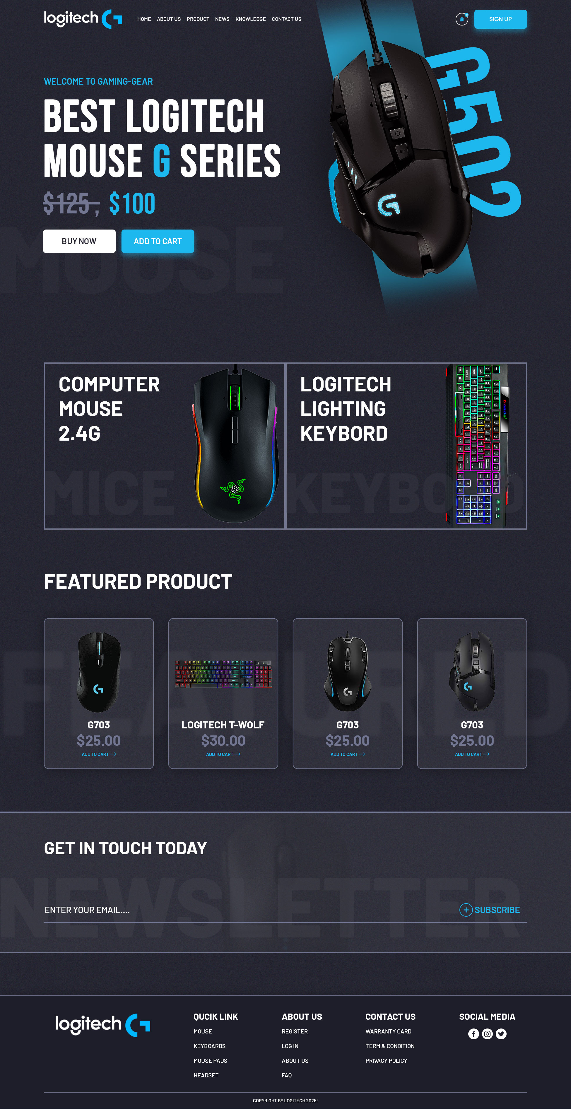 Logitech Mouse Website. branding css design elementor figma graphic design illustration landing page logo photoshop trend ui ui design uiux ux design web web design website website design wordpress