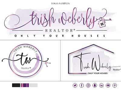 Realtor Brand Identity 3d branding design graphic design illustration logo mockup ui ux vector