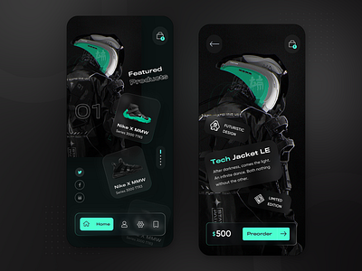 Damascus Apparel 2022 - redesign concept clean fashion modern typography ui ux