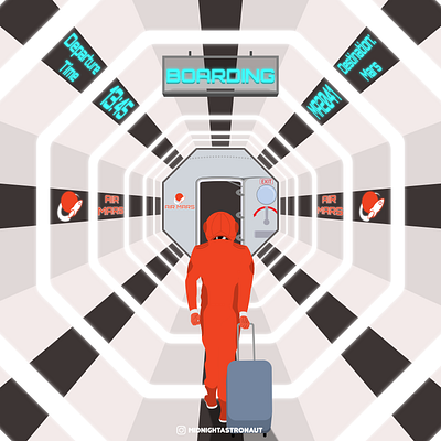 2041: A Space Tourism Odyssey adobeillustrator astronaut earth elonmusk future graphic design mars movies nasa rocket science space spaceart spacex specialeffects technology tourism travel universe vectorart