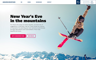 Booking Site Landing Page app branding design graphic design landing page typography ui ux