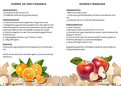 Design and layout of a health brochure in Spanish brand branding business brochure design flyer graphic design layout spanish