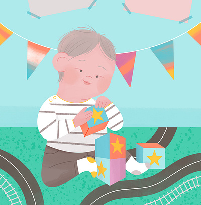 Baby and Beyond Guide by Cincinnati Magazine baby baby illustration design editorial editorial illustration illustration magazine magazine illustration