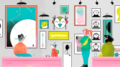 Google Canada turns 20 design digital digital art digital graphic google google canada graphic design illustration