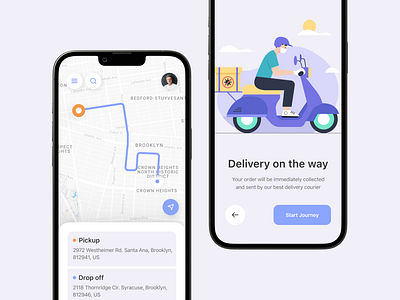Daily UI Design Challenge | Location Tracker | Day 020 by Atulya on ...