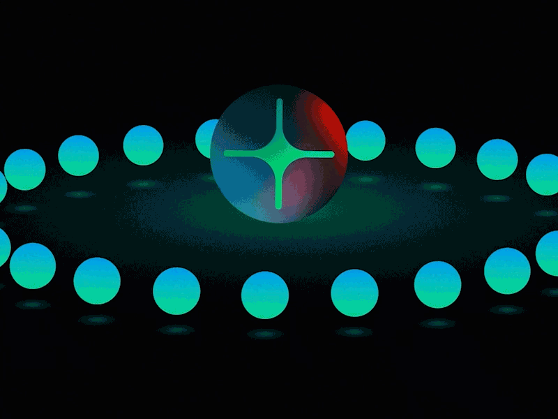 Launching V6 abstract branding motion graphics shapes tech transition