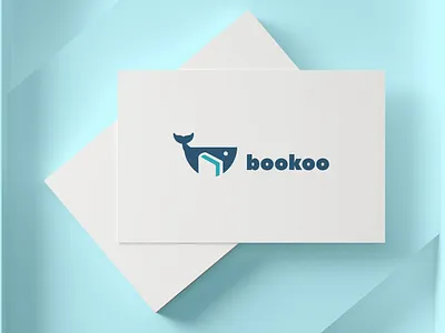 Logo for a book store book branding design identity logo logotype store vector wale