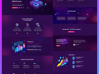 Crypto design 3d animation branding graphic design logo motion graphics ui