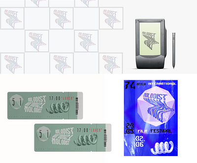 Logo, poster & ticket concept branding design graphic design illustrator logo vector