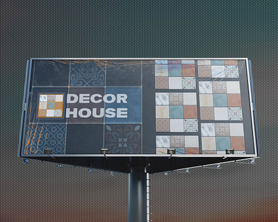 Design of billboard design graphic design vector