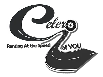Logo- Celeo- Speedy Rental 3d app branding design digital art digital marketing gif graphic design icon illustration logo marketing strategy motion graphics photo composite photo retouch typography ui ux vector