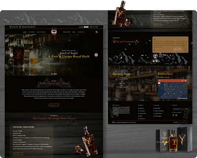 Annapurna Beverages Pty. Ltd. (Melbourne, Australia) alcoholwebsitedesign beveragehomepage landingpage uiforwhisky webdesignforalcohol webdesignforwhiskybrand