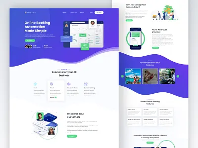 Booking Homepage @dailyui adverting brand design fashion designer homepage homepage design illustration logo ui
