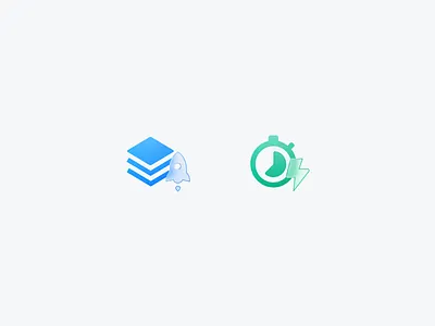 Blur Icons design graphic design icon ui