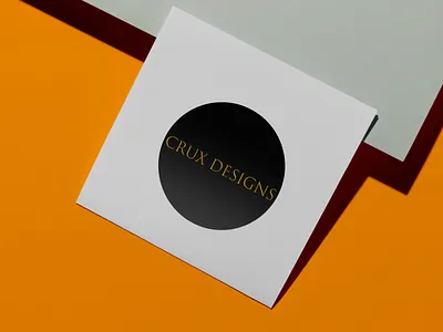 CRUX DESIGNS LOGO design
