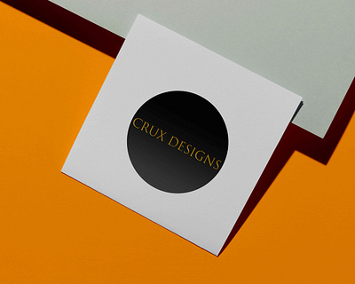 CRUX DESIGNS LOGO design