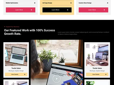 Creative Digital Agency Elementor Landing Page agency app branding creative design digital digital agency elementor graphic design illustration logo typography ui ux vector wordpress