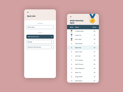 DailyUI #019 - Leaderboard 019 challenge collectui daily challenge dailyui dailyui019 design figma leaderboard mobile ui