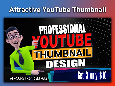 Attractive YouTube Thumbnail Design thumbnail