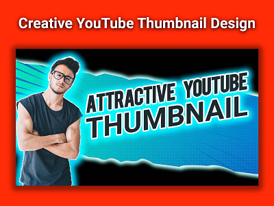 Creative YouTube Thumbnail Design ui